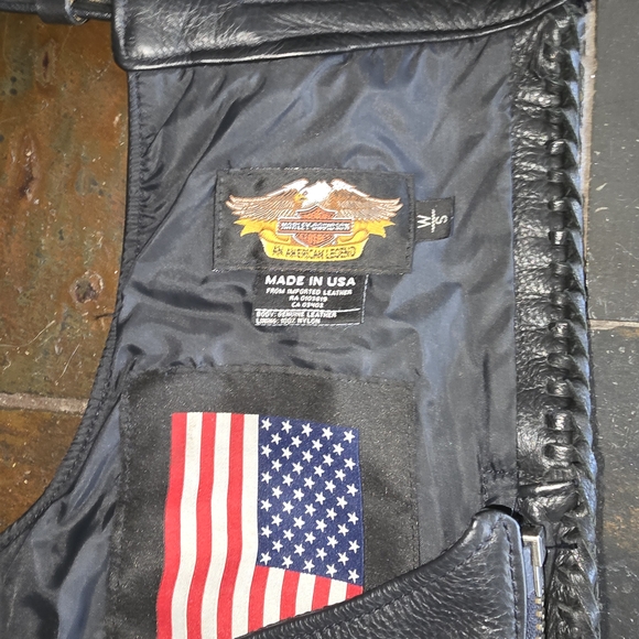 Willy G Chaps By Harley Davidson Sz S - Picture 2 of 2